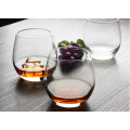 Haonai Stemless Wine Glass,Wine Tumbler Set Elongated and eco-friendly Glass